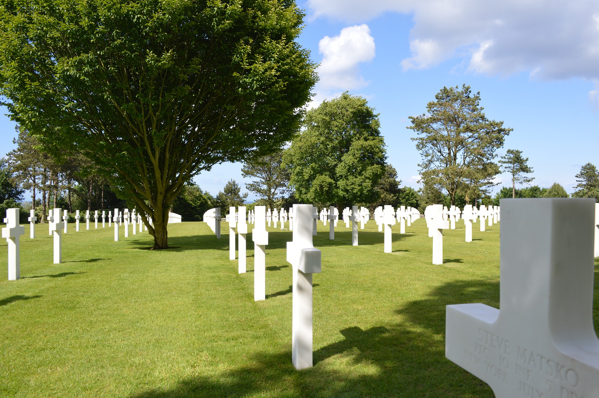 American cemetery Normandy