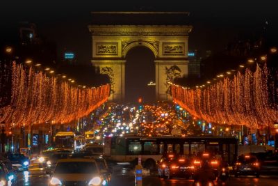 Avenue Champs Elysee Christmas